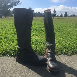 Women's BED STU Glaye Boot - Size 10 - Black Lux